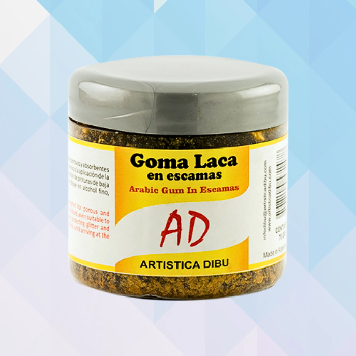 Goma laca en escamas