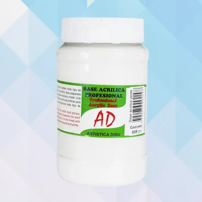 Base acrilica en pasta 600 gr